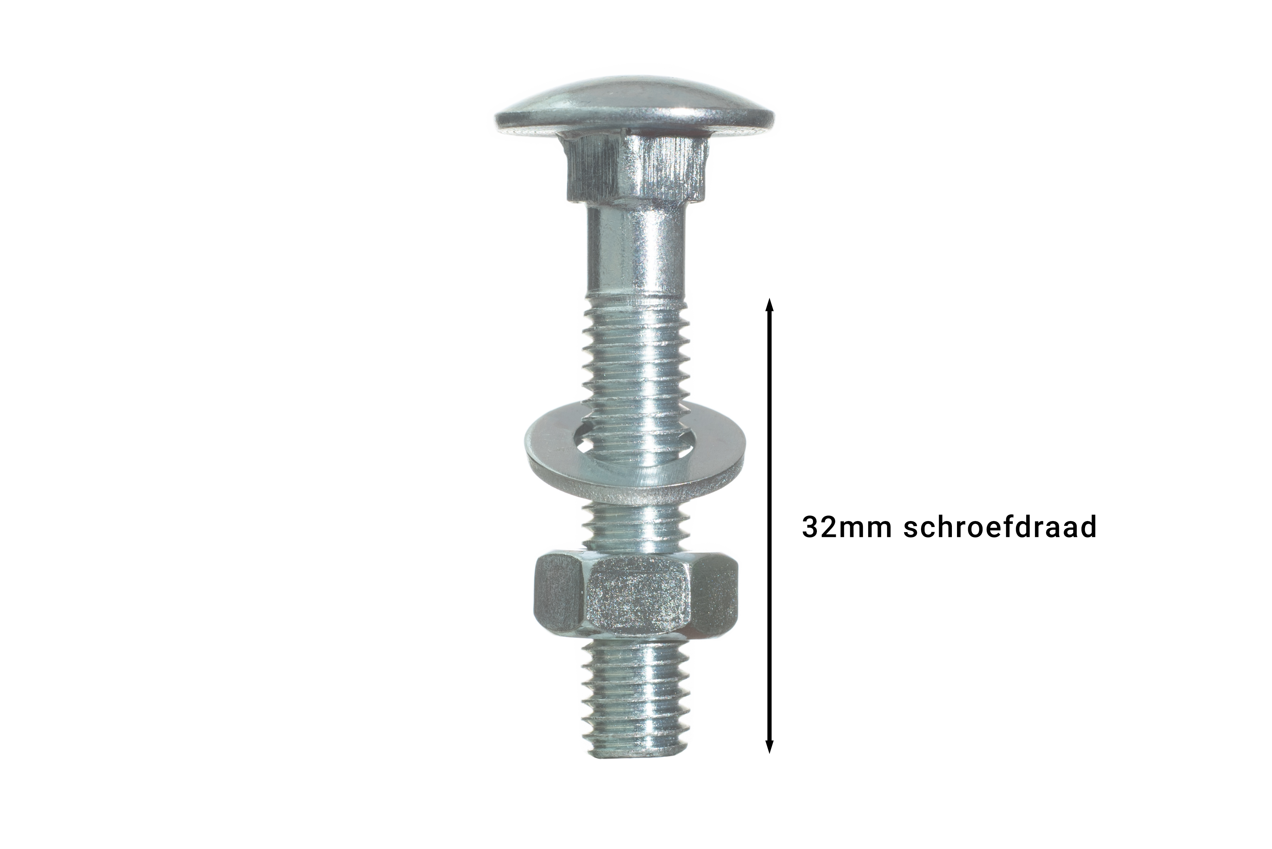 M8 Schlossschrauben Set Für Fahrradumwerfer - 10 Stück 12x12x7mm Borstahl